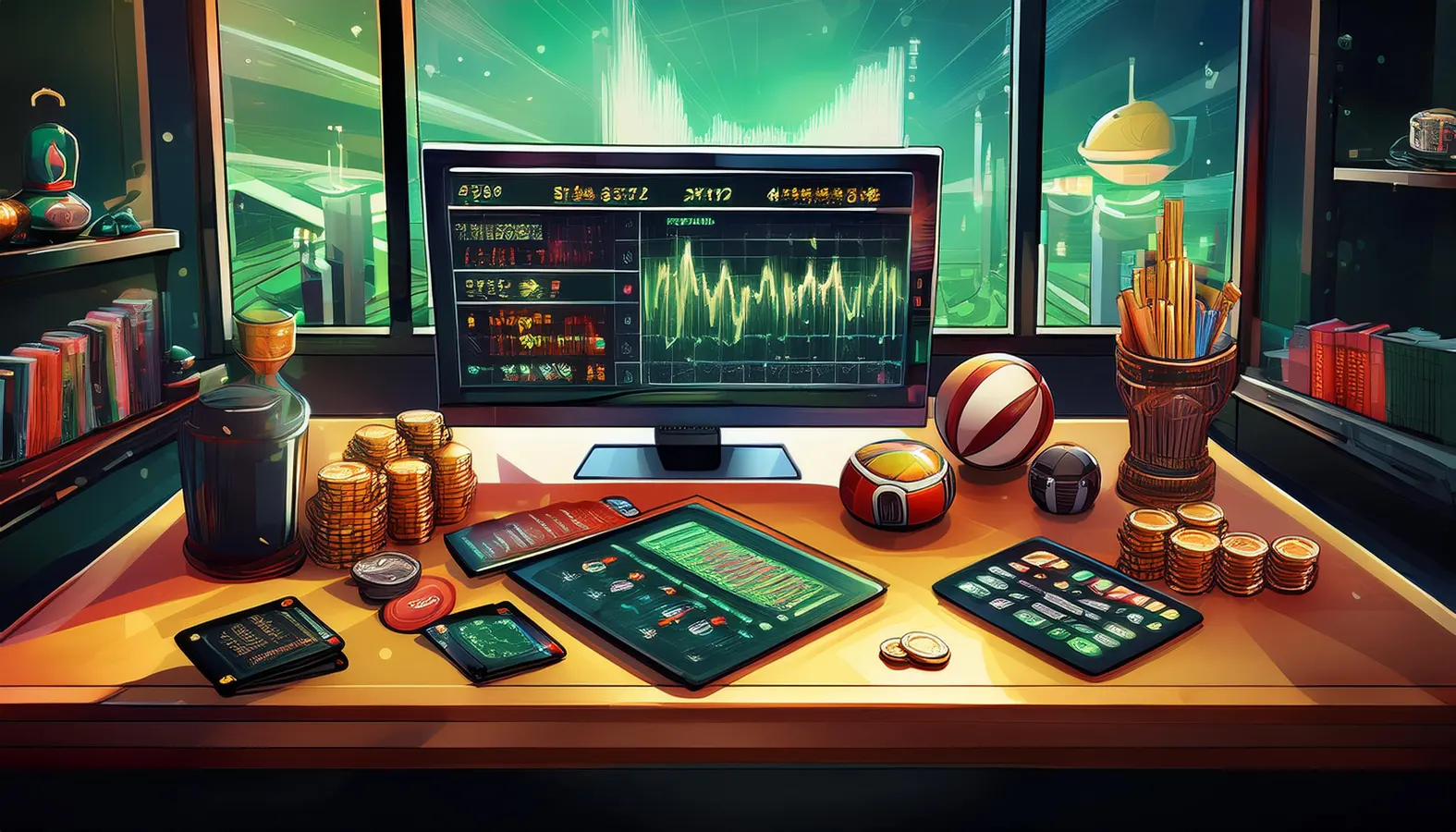 Illustrated online dashboard representing Cricket ID login troubleshooting